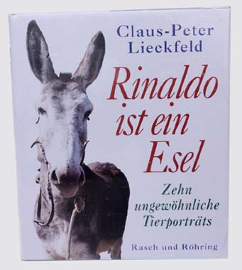 Asinella Eselshop Buch 'Rinaldo ist ein Esel'